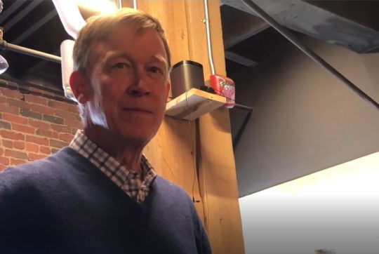 John Hickenlooper Unscripted – Campaign Inclusion and Accessibility (no longer running)