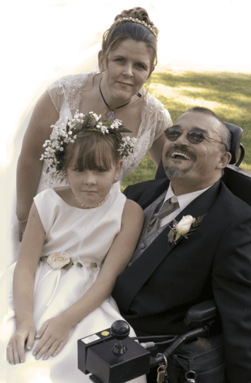 Piet family wedding photo