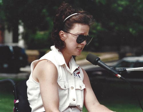 Highly-respected advocate Laurie DeMayo of Manchester, NH.