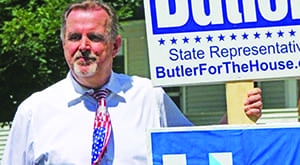 Representative Butler, winner of the Outstanding Legislator of the Year