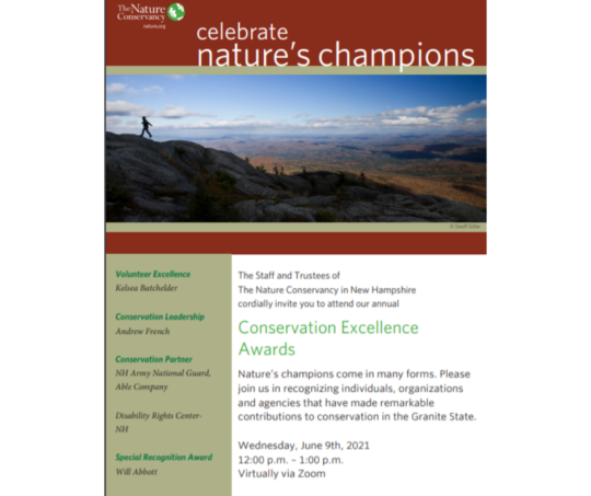 DRC-NH Honored with Conservation Excellence Award