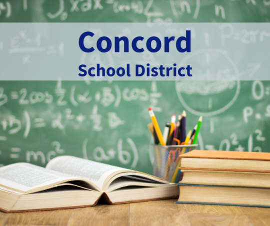 American Rescue Plan School Relief Funds – Concord School District