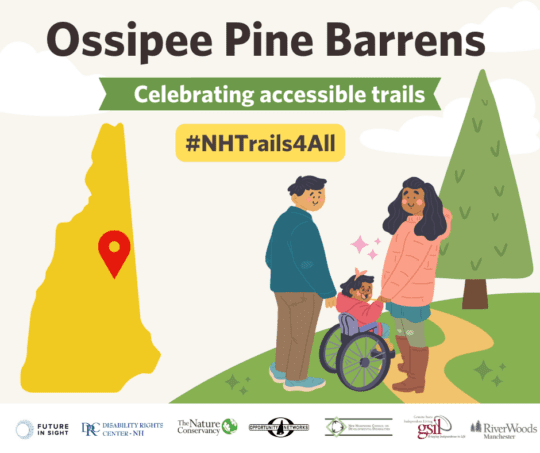 Highlighting NH’s Accessible Trails – Osipee Pine Barrens